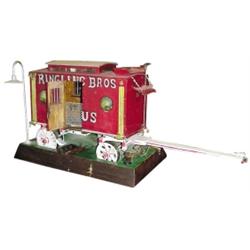  Ringling Bros.  Circus Wagon, hand made, great detail, 34 W x 15 H.