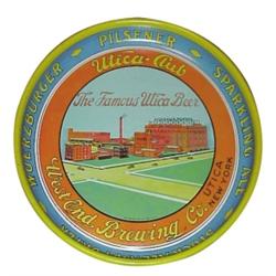  Utica Club Brewing Co.  beer tray,13 Dia.