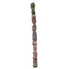 Image 1 : Jointed "Folk Art" Indian totem pole, 19"L.