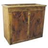 Image 1 : Pine 2 door dry sink, 42"W x 37"H.