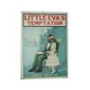 Image 1 : Framed show paper litho of "Little Eva's Temptation." 25"W x 33"H.