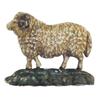 Image 1 : Iron ram door stop, 9" W x 7" H.
