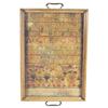 Image 1 : Framed 1840's sampler,  made by Jean Morrison, 13"W x 18"H.