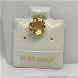 #7-10KT YELLOW GOLD CITRINE PENDANT