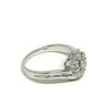 Image 2 : #12-STERLING SILVER 7 DIAMOND RING