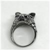 Image 1 : #14-STAINLESS STEEL WOLF MEN'S RING