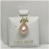 Image 1 : #20-14KT YELLOW GOLD FRESHWATER PEARL