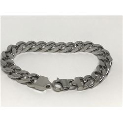 #21-STAINLESS STEEL MEN'S LINK CHAIN/BRACELET