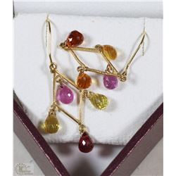 #45-14KT YELLOW GOLD FANCY COLOR