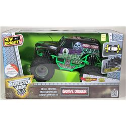 NEW R/C GRAVE DIGGER MONSTER TRUCK