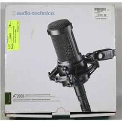 AUDIO TECHNICA CONDENSER MICROPHONE WITH CORD