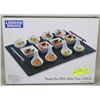 Image 1 : NEW 13 PIECE TAPAS SET W/ SLATE TRAY
