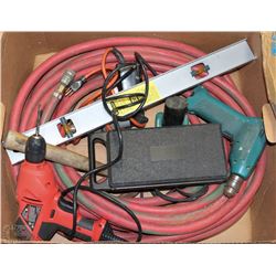 LARGE BOX W/TOOLS INCL. MAKITA CORDLESS