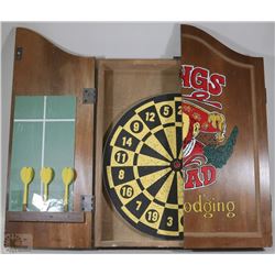 KINGS PUB & LODGING DART BOARD /W DARTS