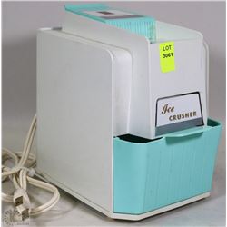 VINTAGE "RARE" PROCTOR SILEX ELECTRIC ICE CRUSHER