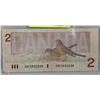 Image 1 : 1986  ROBIN  $2 DOLLAR  BANK NOTE