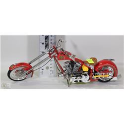 DIE CAST FIRE DEPT CHOPPER CYCLE