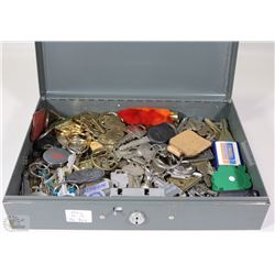 COLLECTION OF KEYS AND KEY CHAINS