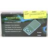 Image 1 : POCKET SCALE NEW IN BOX UP TO 500 GRAMS