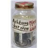 Image 1 : JAR OF OLD MONEY INCL CANADIAN $1 BILLS, CANADIAN