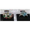 Image 1 : LOT OF 2 WOMENS FASHION RINGS