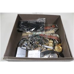 BOX OF WATCHES AND PARTS