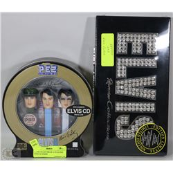 ELVIS COLLECTIBLES -LTD ED PEZ WITH CD INSIDE