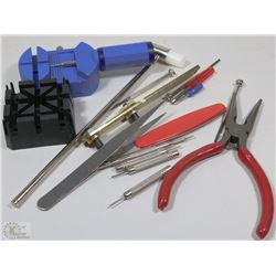 WATCH REPAIR KIT INCLUDING CASE WRENCH,