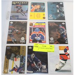 SHEET OF 9 HIGHLY COLLECTIBLE WAYNE