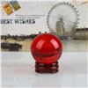 Image 1 : 40MM RARE NATURAL RED QUARTZ CRYSTAL SPHERE &