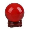 Image 2 : 40MM RARE NATURAL RED QUARTZ CRYSTAL SPHERE &