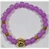 Image 1 : #28-ALEXANDRITE BEAD BRACELET 7.5"