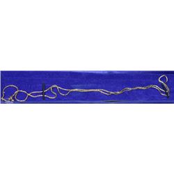 10 KT GOLD CHAIN - 22 INCHES LONG, MADE