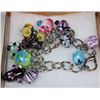 Image 1 : CHARM BRACELET W/11 GLASS CHARMS