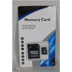 NEW 32GB MICRO SD CARD WITH ADAPTOR