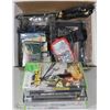 Image 1 : BOX WITH ASSORTED XBOX 360GAMES, MAGIC CARDS,