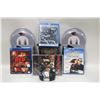 Image 1 : BOX WITH NEW BLU RAY DVD MOVIES, NEW STEREO