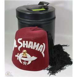 VINTAGE RARE MASONIC AL SHAMAL SHRINER JEWELED