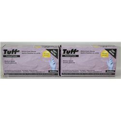 TWO CASES OF NITRILE EXAM GLOVES