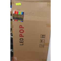 LARGE SELF STANDING LED LIGHTUP BOARD WITH MARKERS