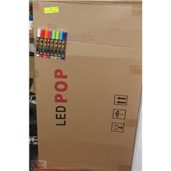 LARGE SELF STANDING LED LIGHTUP BOARD WITH MARKERS