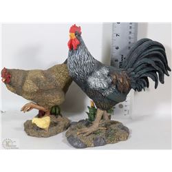 ELBY ROOSTER AND HEN