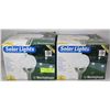 Image 1 : 2 BOXES OF SOLAR LANDSCAPING LIGHTS(4 IN EACH BOX)