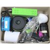 Image 1 : BOX WITH SPEAKERS, CHARGERS AND ETC
