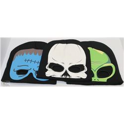 3 PACK OF GLOW IN THE DARK TOQUES