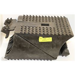 SET OF PROFESSIONAL CARHAULER WHEEL CHOCK BLOCKS