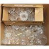 Image 1 : LARGE ESTATE CRYSTAL GLASS COLLECTION INCL PIN