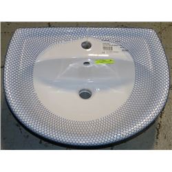 NEW TWYFORD GALLERY WALL MOUNT SINK 22"