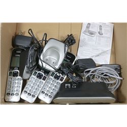 UNIDEN HANDSFREE PHONE SYSTEM W/TWO