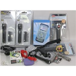 FLAT WITH 2 DIGITAL SCALES, 1 MULTIMETER, 2 LED